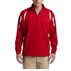 GREG NORMAN Long Sleeve 1/4 Zip Color Block Mock size medium shirt top jacket